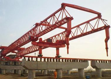 Η δοκός γεφυρών εγκαθιστά το δεμένο γερανός τύπο προωθητών ακτίνων για το πρόγραμμα διέλευσης μετρό